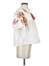 THML 100% Cotton White Short Sleeve Blouse Size S - photo 4