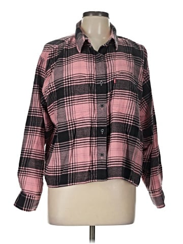 Levi's 3/4 Sleeve Button-Down Shirt (view 1)