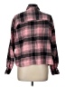 Levi's 100% Cotton Plaid Pink 3/4 Sleeve Button-Down Shirt Size L - photo 2
