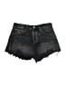 Denim Forum Stars Black Denim Shorts Size 26 waist - photo 1