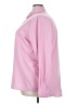 CW Classics 100% Polyester Solid Pink Long Sleeve Blouse Size 3X - photo 5