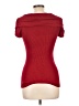 It's Our Time Red Short Sleeve Top Size L - photo 2