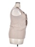 Olivia Moon Tan Sleeveless Blouse Size XL - photo 4