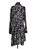 Comfy U.S.A. 100% Polyester Paisley Black Casual Dress Size S - photo 2