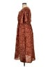 Unbranded 100% Polyester Animal Print Brown Casual Dress Size XL - photo 5