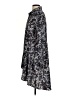 Comfy U.S.A. 100% Polyester Paisley Black Casual Dress Size S - photo 5