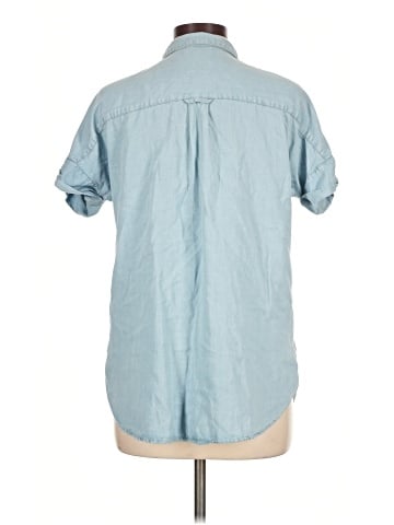 Massimo Dutti Short Sleeve Button-Down Shirt (view 2)