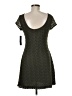 Apt. 9 Chevron-herringbone Green Casual Dress Size M - photo 2