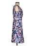 J.Crew 100% Polyester Print Purple Cocktail Dress Size 00 - photo 4