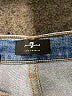 7 For All Mankind Hearts Blue Jeans Size 33 waist - photo 7