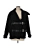 PrettyLittleThing 100% Polyester Black Coat Size M - photo 1