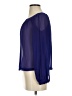 Wilster 100% Polyester Purple Long Sleeve Blouse Size XS - photo 5