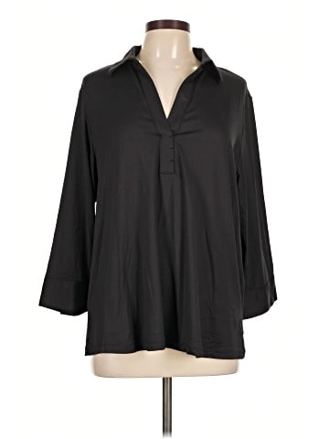 Foxcroft Long Sleeve Polo (view 1)