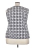 Kasper Silver Sleeveless Blouse Size 3X - photo 2