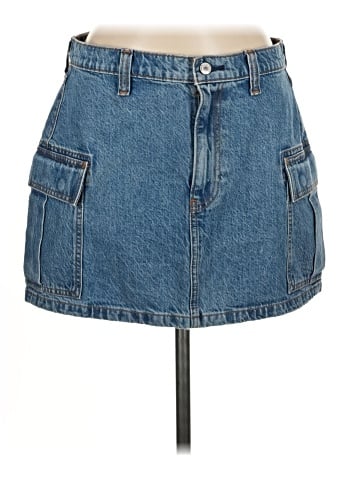 Abercrombie & Fitch Denim Skirt (view 1)