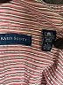Karen Scott Stripes Red Short Sleeve Blouse Size L - photo 7