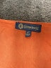 Democracy 100% Rayon Orange 3/4 Sleeve Blouse Size L - photo 7