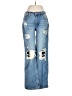 Fashion Nova 100% Cotton Blue Jeans Size 7 - photo 1