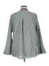 Crown & Ivy Gray Long Sleeve Blouse Size 1X - photo 2