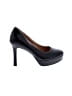 Naturalizer 100% Leather Black Heels Size 6 - photo 1