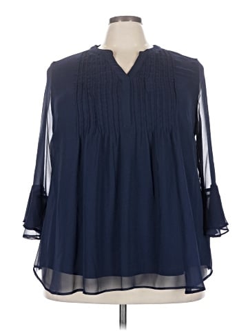 Charter Club 3/4 Sleeve Blouse (view 1)