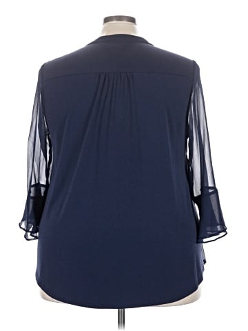 Charter Club 3/4 Sleeve Blouse (view 2)