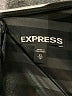 Express Stripes Black Casual Dress Size XS - photo 7