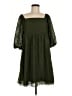 Angashion 100% Polyester Green 3/4 Sleeve Top Size M - photo 1
