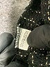 AndTheWhy 100% Polyester Plaid Black Coat Size M - photo 7