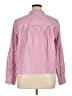 Talbots 100% Cotton Stripes Pink Long Sleeve Blouse Size XL - photo 2