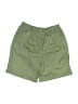 Basic Editions 100% Cotton Solid Green Cargo Shorts Size M - photo 2