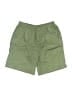Basic Editions 100% Cotton Solid Green Cargo Shorts Size M - photo 1