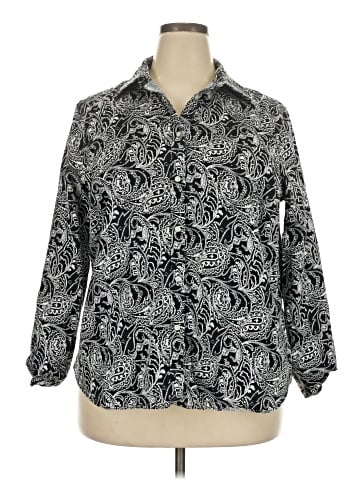 Chaps Long Sleeve Blouse (view 1)