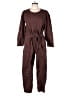 Old Navy Solid Brown Jumpsuit Size L - photo 1