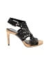 Donald J Pliner Solid Black Sandals Size 6 1/2 - photo 1