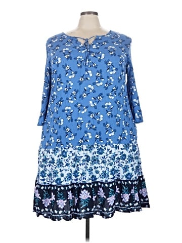 Woman Within Casual Dress (view 1)