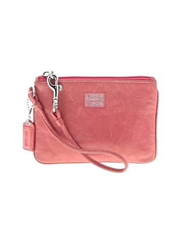 Coach Leather Wristlet (view 1)