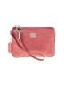Coach 100% Leather Pink Leather Wristlet One size - photo 1