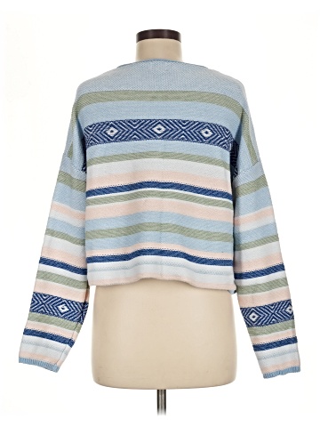 Blue Rain Pullover Sweater (view 2)