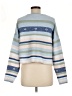 Blue Rain Stripes Blue Pullover Sweater Size M - photo 2