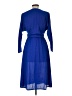 St Michael 100% Polyester Blue Casual Dress Size 12 - photo 2
