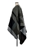 Steve Madden 100% Acrylic Plaid Black Poncho One size - photo 5