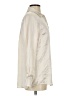 Japna 100% Polyester Metallic Ivory Long Sleeve Blouse Size S - photo 4