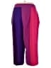 Ashley Stewart 100% Polyester Color Block Purple Active Pants Size 26 - photo 2