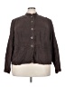 Charter Club 100% Linen Brown Jacket Size 3X - photo 1