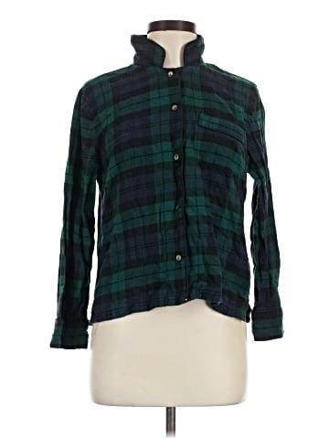 Gap Body Long Sleeve Button-Down Shirt (view 1)
