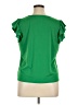 CeCe Green Short Sleeve Top Size XL - photo 2