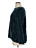 Orvis 100% Polyester Chevron-herringbone Teal Pullover Sweater Size XL - photo 5