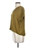 Madewell Green Drapey V-Neck Button-Back Top Size XS - photo 5