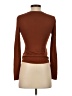 Zara Brown Long Sleeve Top Size S - photo 2